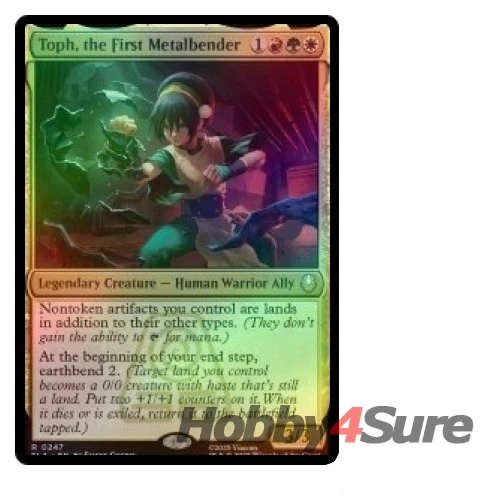 Foil Presale Toph, The First Metalbender M/NM MTG Avatar: The Last Airbender - Image 1 of 1