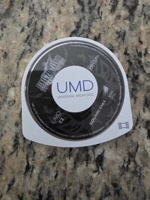 Final Fantasy VII: Advent Children Movie PSP - Loose - Tested And Working - Image 1 of 2