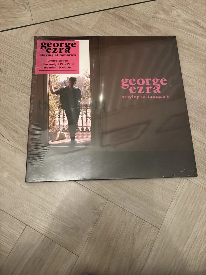 George Ezra - Staying At Tamara’s Pink Vinyl LP Great condition. EXTREMELY RARE - Image 1 of 2