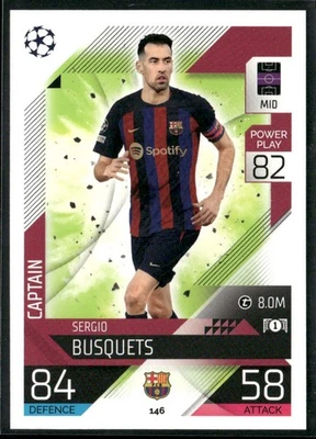 2022 BASE SET SERGIO BUSQUETS FC BARCELONA #146 - Image 1 of 2