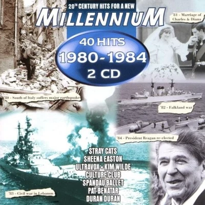 Millennium - 40 Hits - 1980-1984 40 Hits of 1980-1984 (CD) - Image 1 of 2