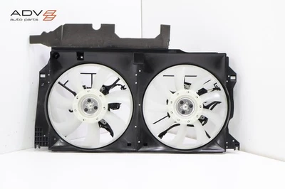 22-25 TOYOTA GR86 BRZ 2.4L ENGINE RADIATOR COOLING DUAL FAN MOTOR W/ SHROUD OEM - Image 1 of 4