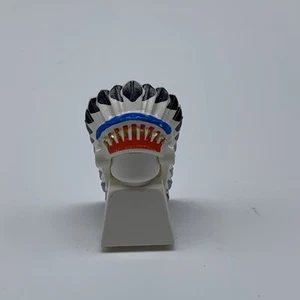LEGO® INDIAN TRIBAL CHIEF 6709 HEADDRESS PARTS MINIFIGURE HEADGEAR 30138pb01 - Picture 1 of 4