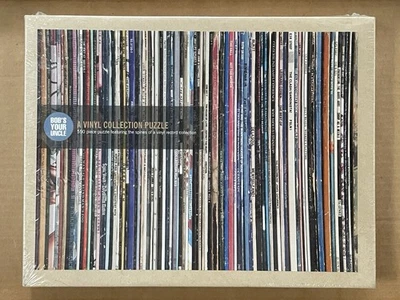 A Vinyl Collection Jigsaw Puzzle-Record-Bob's Your Uncle-550 Pieces 18 X 24"…New - Image 1 of 4