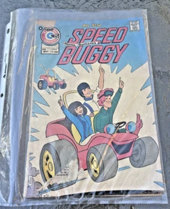 Speed Buggy #1 Charlton 1975 Comic Hanna-Barbera Erstausgabe Bronzezeit selten - Bild 1 von 4