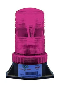 B1L120 110V 120V ROSA LED NO PARPADEANTE LUZ DE ADVERTENCIA CONSTANTE FARO PEQUEÑO - Imagen 1 de 6