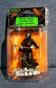 Lemax - Deadly Grim Reaper - Spooky Town - 12890 - Figurina Halloween - Nuova - Foto 1 di 2