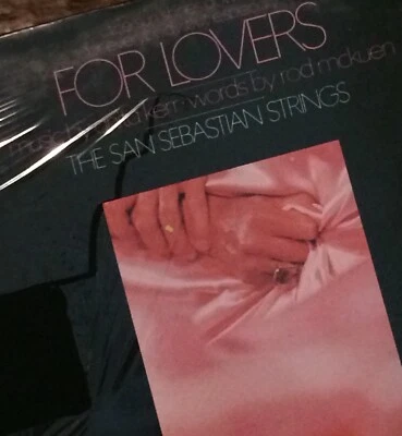 NEW SEALED MINT 1969 LP San Sebastian Strings FOR LOVERS Anita Kerr Rod McKuen Foto 1 de 4