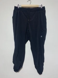 Torrid Womens Size 0 Black Happy Camper Cropped Lightweight Jogger Pants - Picture 1 of 7