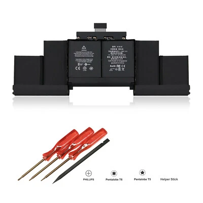 NUEVA BATERÍA 99.5Wh A1618 para mediados de 2015 Apple MacBook Pro 15" batería Retina A1398 Foto 1 de 4