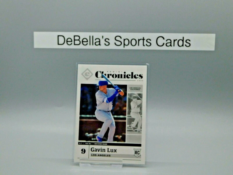 2020 Chronicles Gavin Lux RC Base Rookie Dodgers #35 - Image 1 of 2