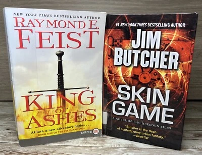 LARGE PRINT Epic Fantasy HC/PB - Jim Butcher / Raymond E. Feist - Image 1 of 4