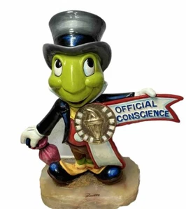 Vintage Walt Disney Gallery Jiminy Cricket Official Conscience Ron Lee 2/750 '99 - Bild 1 von 9