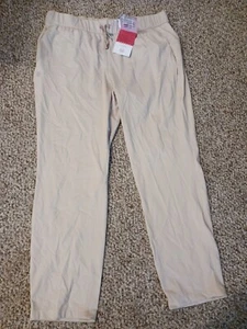 G Gradual Women's Pants Deep Pockets Stretch Athletic Style Women XL Light Tan - Picture 1 of 3