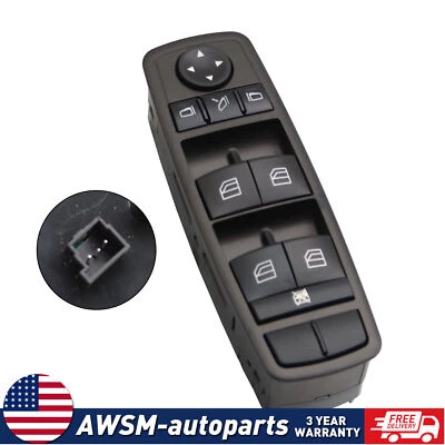 For 2007-2011 Mercedes Benz ML350 Front Driver Side Master Power Window Switch Foto 1 de 4