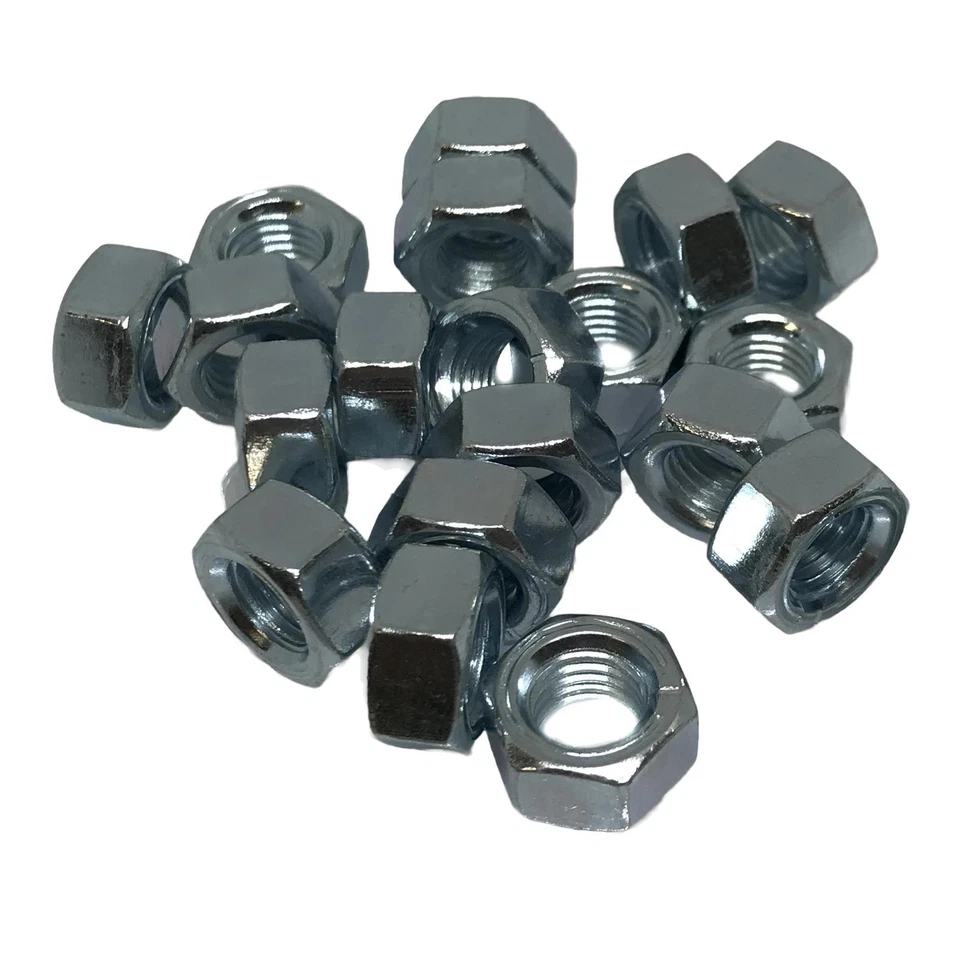 THUNDERFIX 5/16 - 24UNF Full Nut BS 1768 Grade 1 Zinc Plated (Pack of 20)