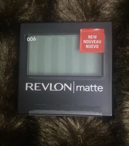 Revlon Matte Eye Shadow  #006 Tempting Teal FACTORY SEALED - Picture 1 of 4