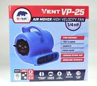 B. AIR Vent VP-25 Air Mover High Velocity Fan (Blue) Water Damage/Carpet Dryer 