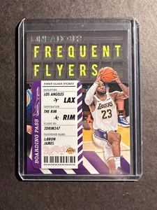 Lebron James 2020-21 Hoops Frequent Flyers #3 - Picture 1 of 2