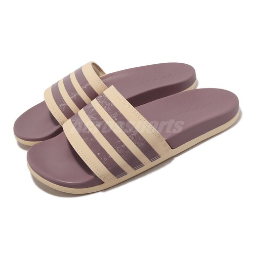 adidas Adilette Comfort Sand Strata Purple Women Unisex Casual Sandal H03621