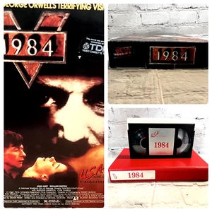 RARE Vintage 1984 Betamax Beta NOT VHS George Orwell John Hurt Richard Burton - Bild 1 von 5