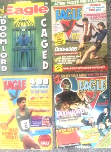 EAGLE. NUMBER'S 2-3 MAY 1982 & 333 (4 ISSUE LOT 1982-1988 VINTAGE IPC MAGAZINES) - Picture 1 of 22