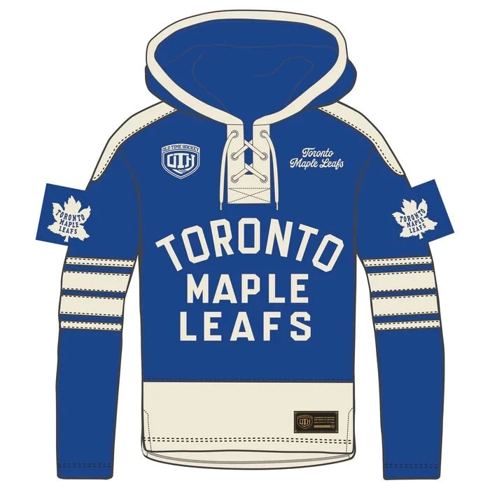 Men's Toronto Maple Leafs NHL '47 OTH Royal Heritage Heavyweight Lacer Hoodie - Image 1 of 1