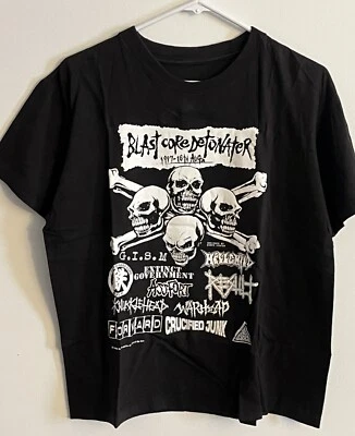 Camiseta GISM Blast Core Detonator '97! gasa stalin the execute Japón punk metal Foto 1 de 4