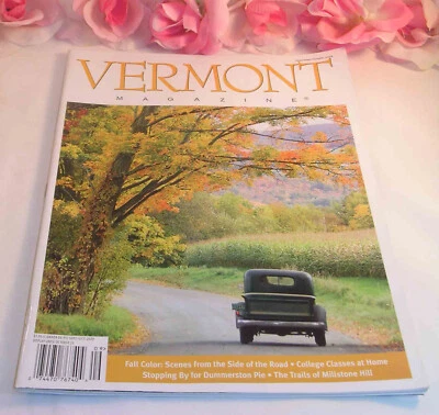 Vermont Magazine 2009 September October Fall Colors College Home Millstone Hill Foto 1 de 3