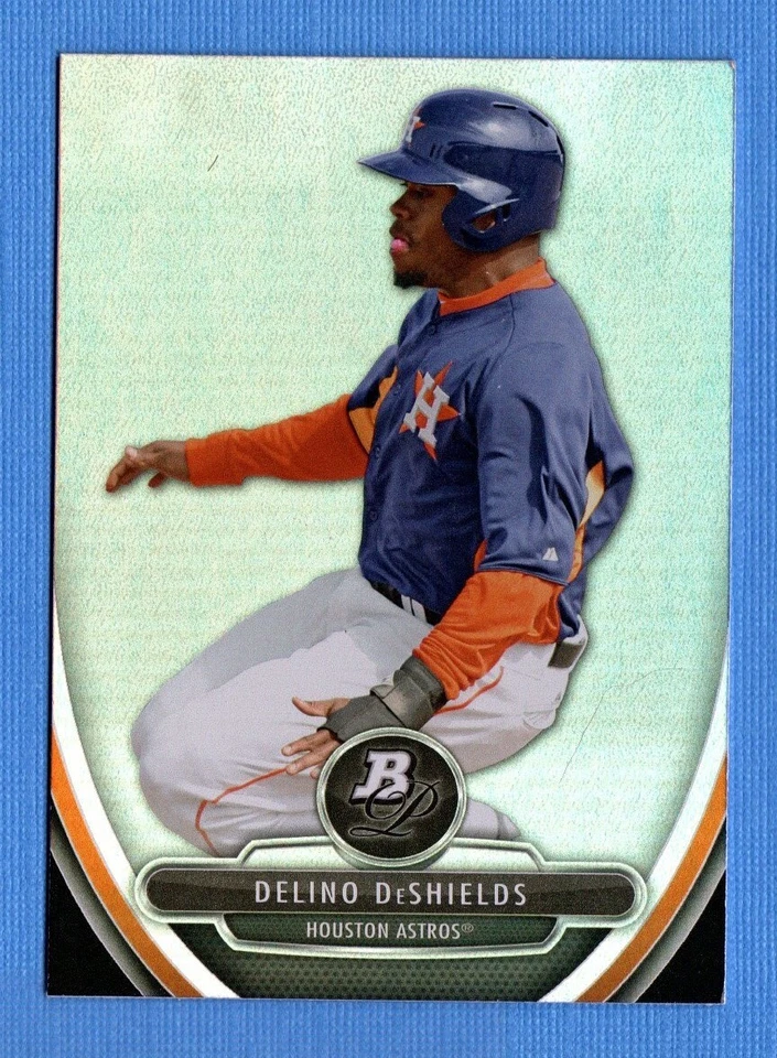 2013 Bowman Platinum Prospects #BPP66 Delino DeShields Houston Astros - Image 1 of 1