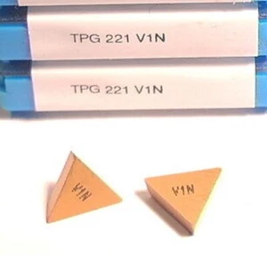 TPG 221 V1N VALENITE INSERT - Picture 1 of 1