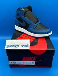 Jordan 1 Retro High OG Dark Marina Blue (575441-404) Grade School 6.5 - Picture 1 of 6