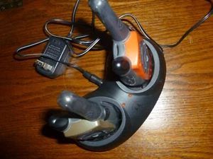 2 Motorola Talkabout T5410 Two Way Radios and Charge Cradle AC Adapter - Picture 1 of 10