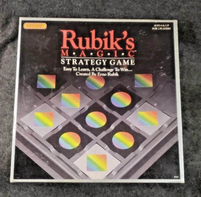 Matchbox Board Game Rubik's Magic Box shows some shelf wear ...............(GSS) - Image 1 of 4