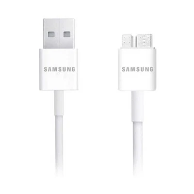 Cabo de carregamento de dados de sincronização micro USB 3.0 5 pés fabricante de equipamento original para Samsung Galaxy S5 / Note 3 - Imagem 1 de 3