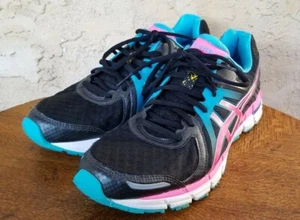 Asics T365N Gel-Excel 33 2 Running Training Shoes Sneakers Black Womens 10.5 - Picture 1 of 7