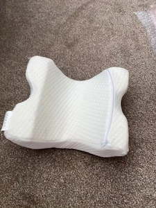 Memory Foam Pillow with Arm Hole Anti-Hand Numb Desk Sleeping Pillow - Picture 1 of 2