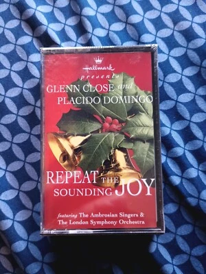 Repeat The Sounding Joy Glenn Close & Placido Domingo Cassette Hallmark SEALED - Image 1 of 4