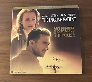 Great Condition The English Patient Laserdisc - Imagen 1 de 4