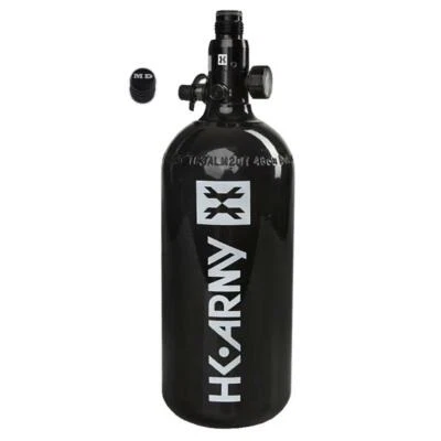 HK Army 48ci/3000psi Compressed Air HPA Paintball Tank and Fill Nipple Combo
