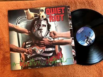 Quiet Riot Condition Critical LP 1984 Pasha QZ 39516 heavy metal original vinyl! - Image 1 of 2