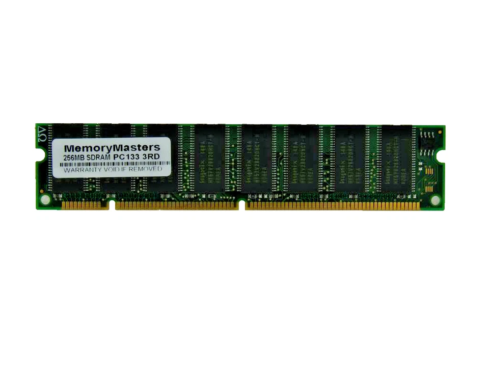 256MB PC133 SDRAM 168 PIN DIMM LOW DENSITY MEMORY 16x8 - Image 1 of 1