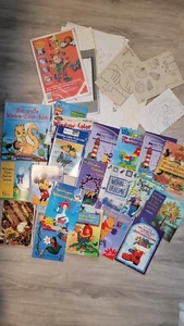 Window Color Vorlagen Hefte Bücher Konvolut Winnie Puuh Disney Weihnachten - Bild 1 von 10