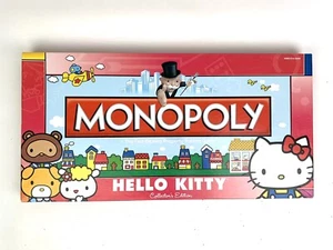 2010 Hello Kitty Monopoly Collector's Edition Hasbro Sanrio Complete Board Game - Picture 1 of 6