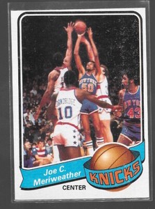 1979-80 TOPPS JOE C. MERIWEATHER #69 NRMT