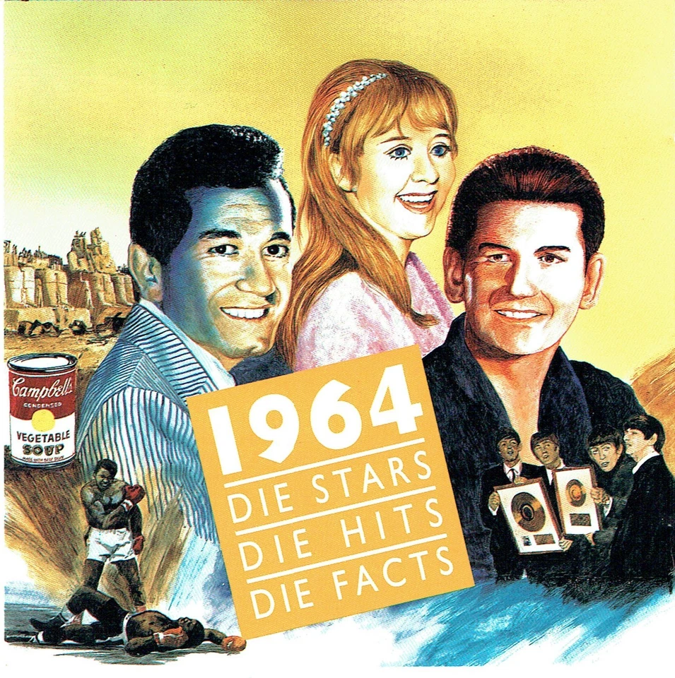 (CD) Die Stars Die Hits Die Facts 1964 - Johnny Rivers, Roy Orbison,Manfred Mann - Bild 1 von 2