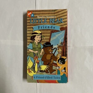 Little Bear Friends 4 Friend-Filled Tales VHS 1999 Nickelodeon Orange Tape - Picture 1 of 6