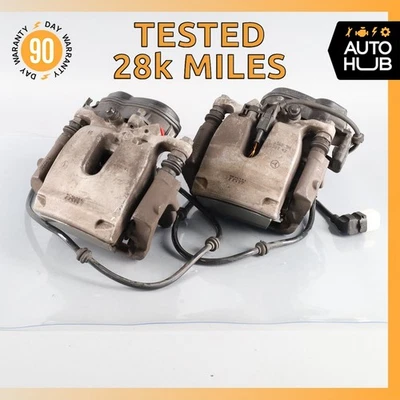 Juego de pinzas de freno traseras Mercedes W222 S450 S560 tracción trasera con actuador OEM 28k Foto 1 de 4