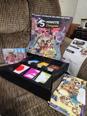5 Minute Dungeon Card Game Complete Clean Spin Master 8+ 2-5 players 2016 - Image 1 of 4