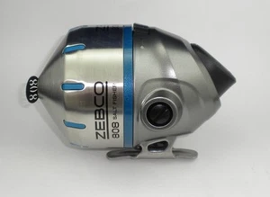 Zebco 2140439 808JSF Saltwater Spincast Push-Button Reel w/ 20Lb Line Bait Alert - Picture 1 of 9